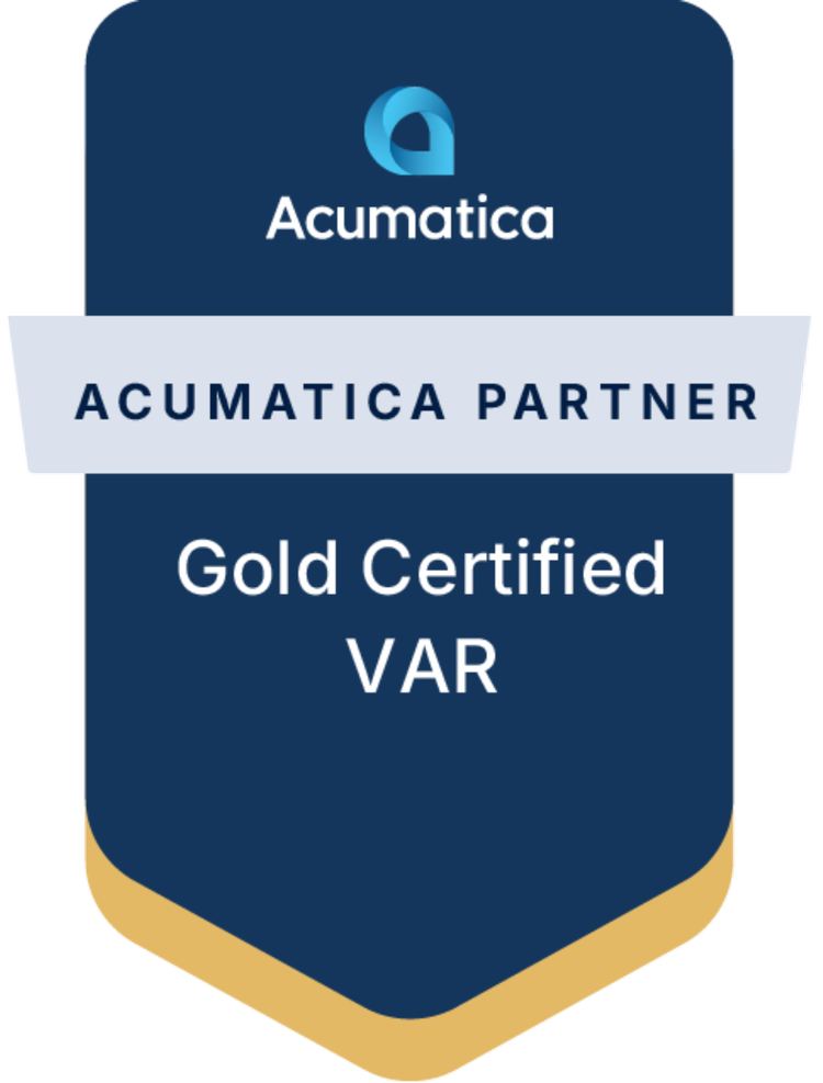 Acumatica Gold Certified partner